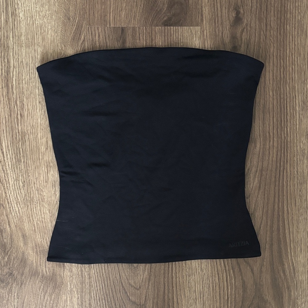 Aritzia Black Contour Tube Top
